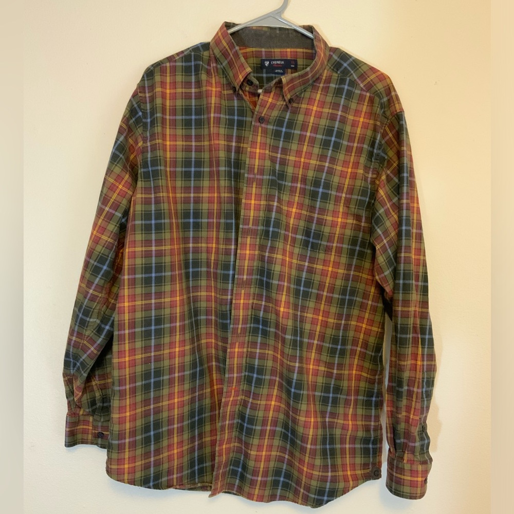 Cremieux casual button down shirt. Men’s XL.